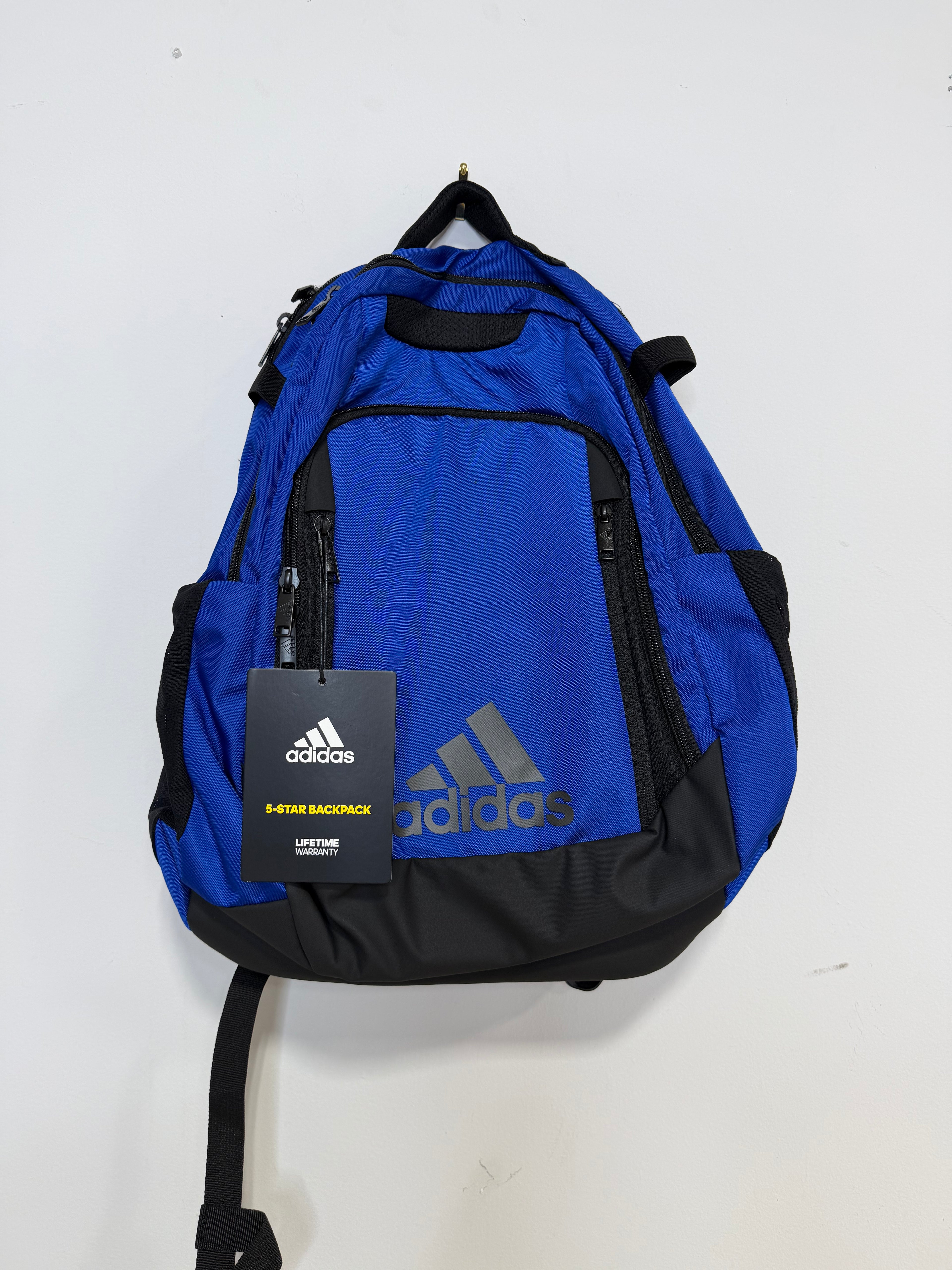 adidas 5-star team backpack white Adidas 5-Star Team Backpack – HN Shop
