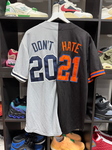 Supreme Don T Hate Mets/yankees Jersey Sz XL