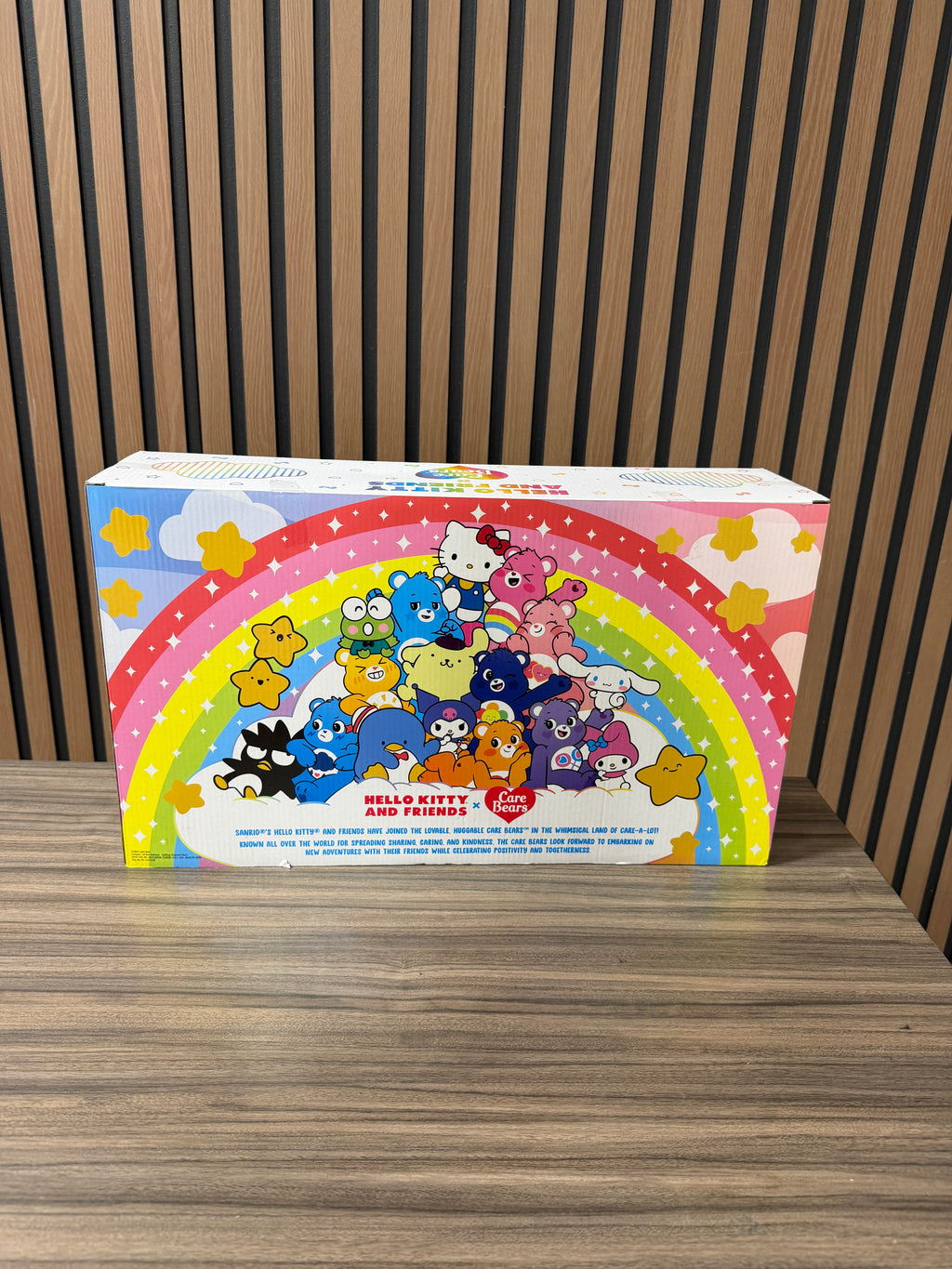 Hello Kitty & Friends X Care Bears Stuffed Plush, Special Collectors Set 3 pk.