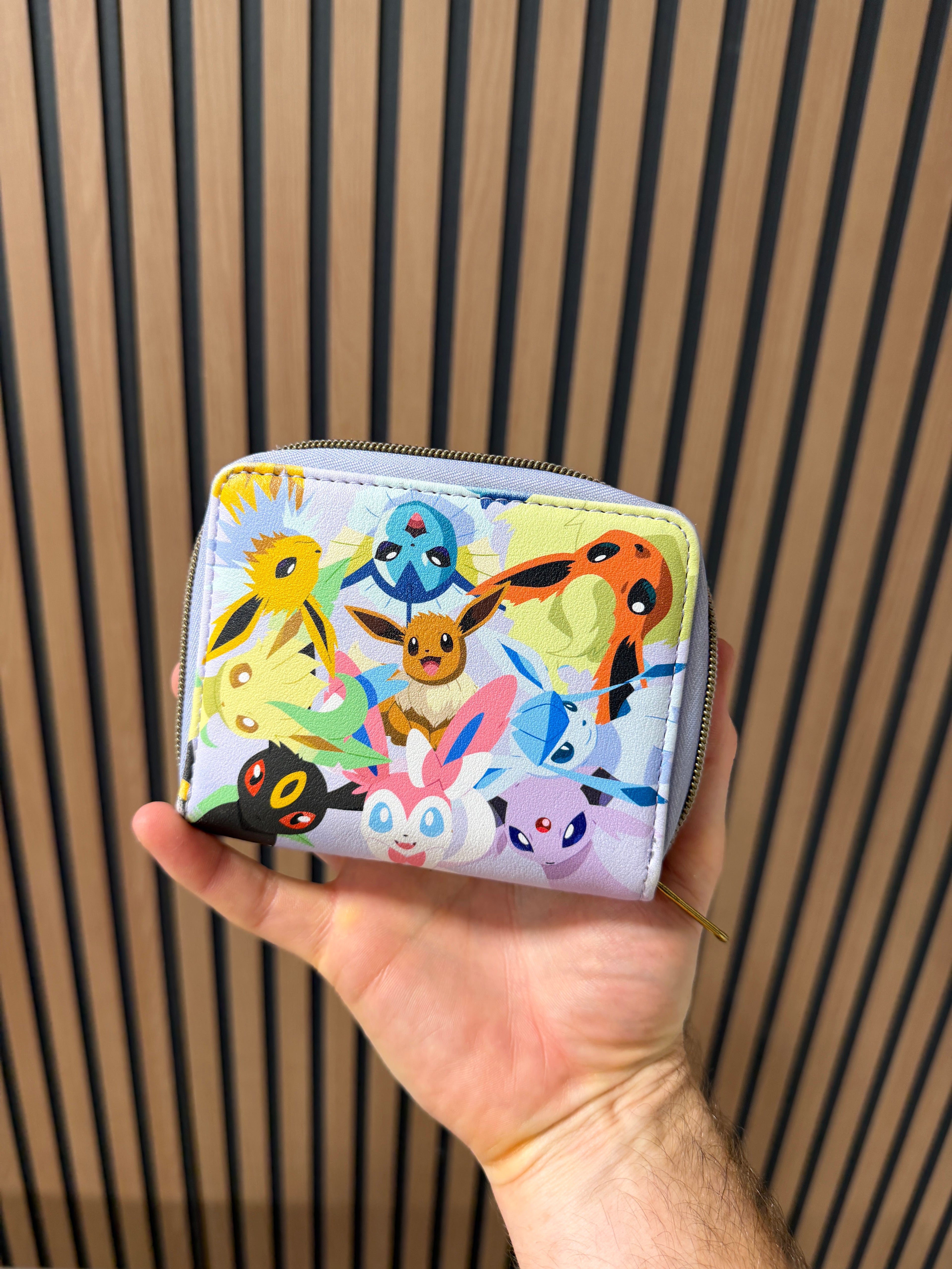 Loungefly Pokemon Eeveelutions Mini Zipper Wallet