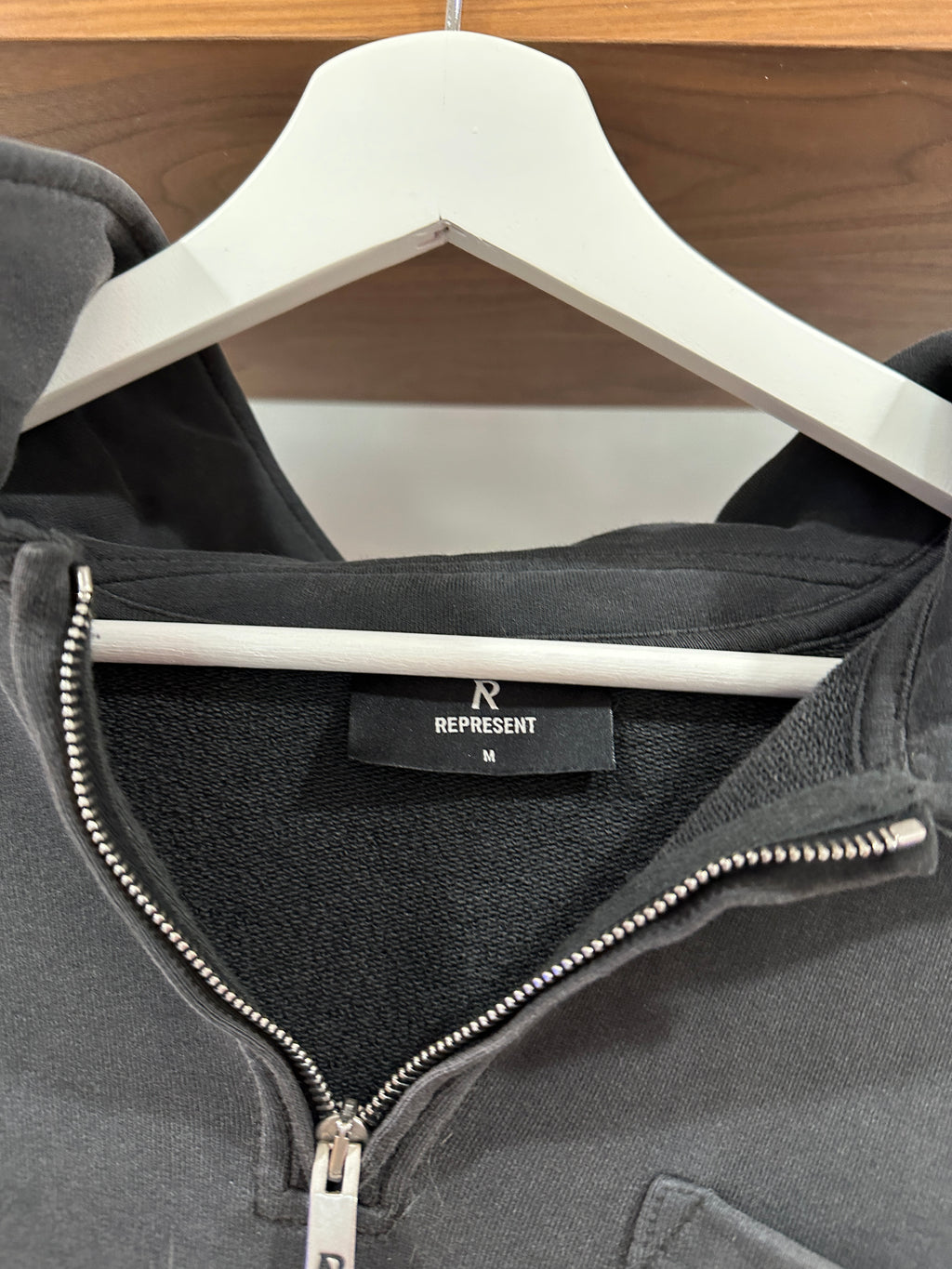 Represent Classic Parts Quarter Zip Sz M