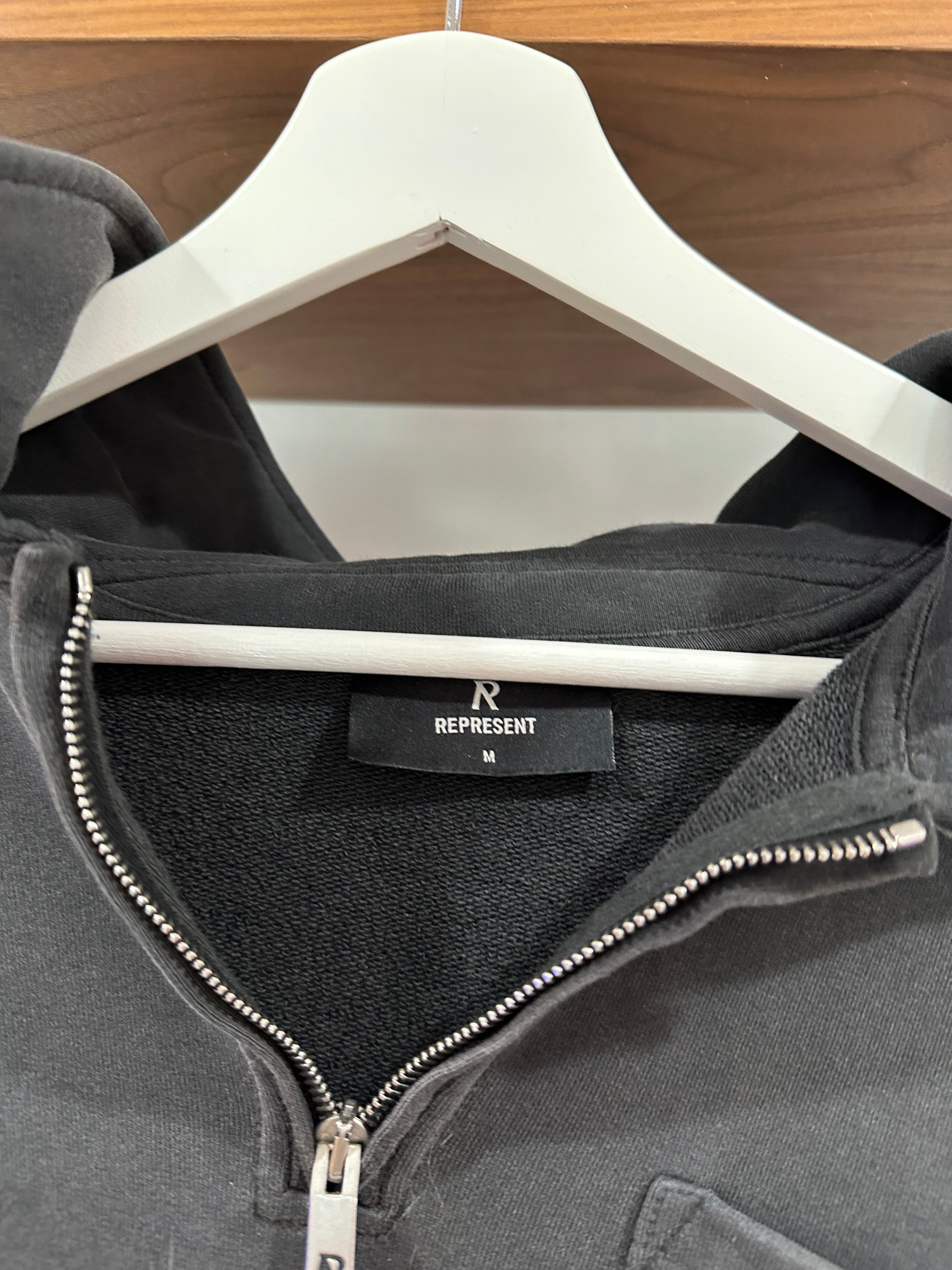Represent Classic Parts Quarter Zip Sz M