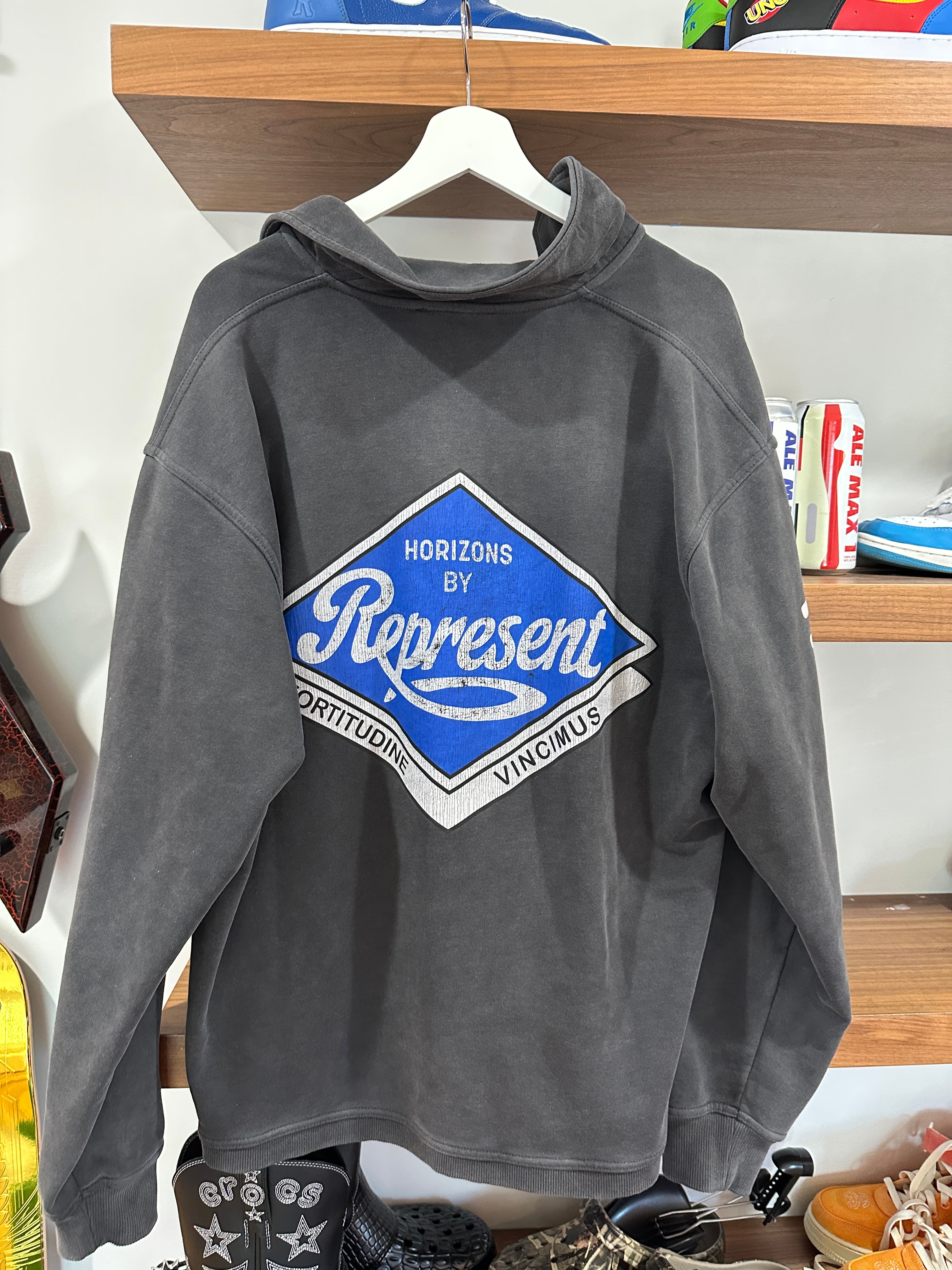 Represent Classic Parts Quarter Zip Sz M