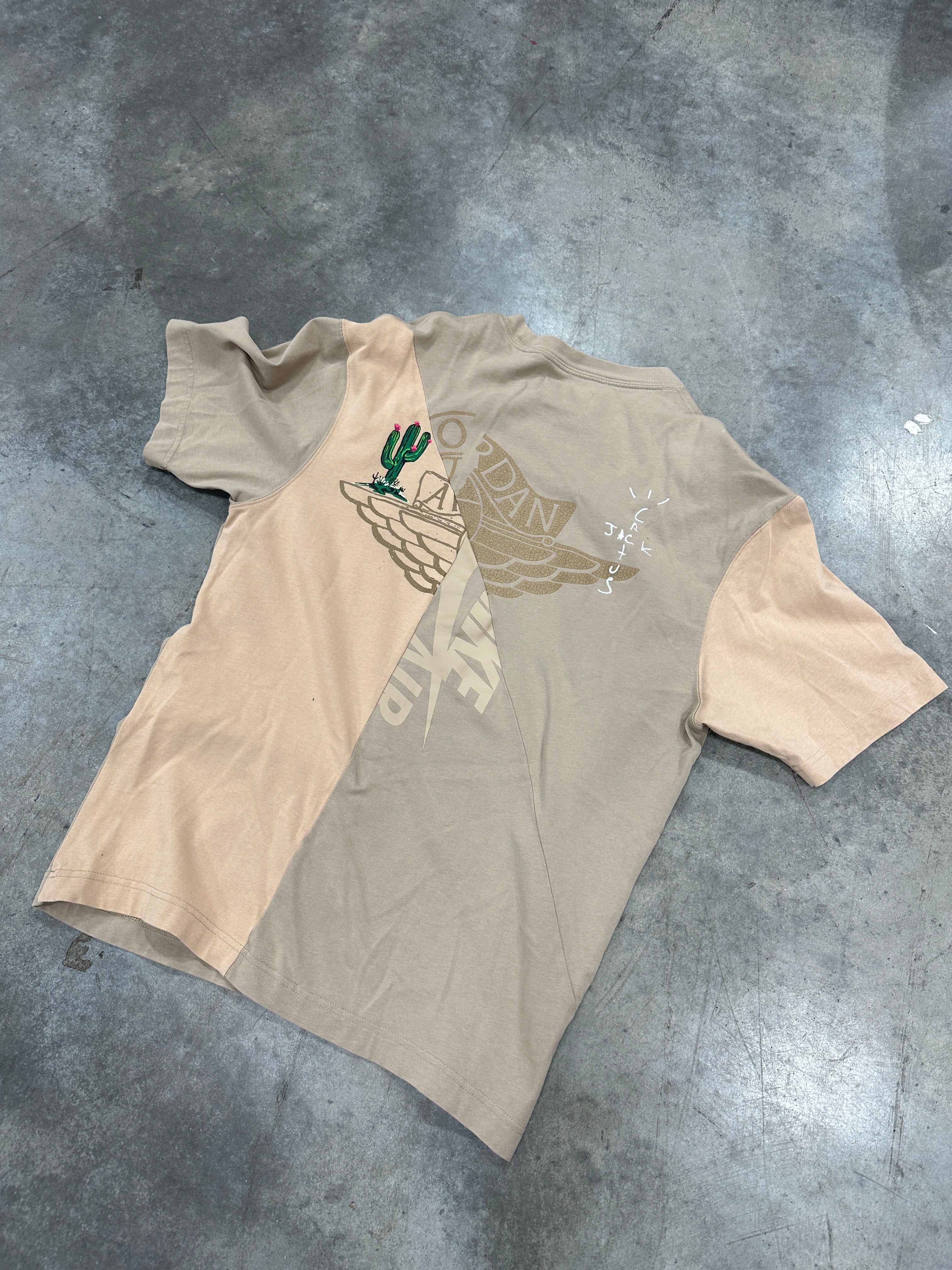 Cactus Jack x Jordan Shirt Khaki Sz L