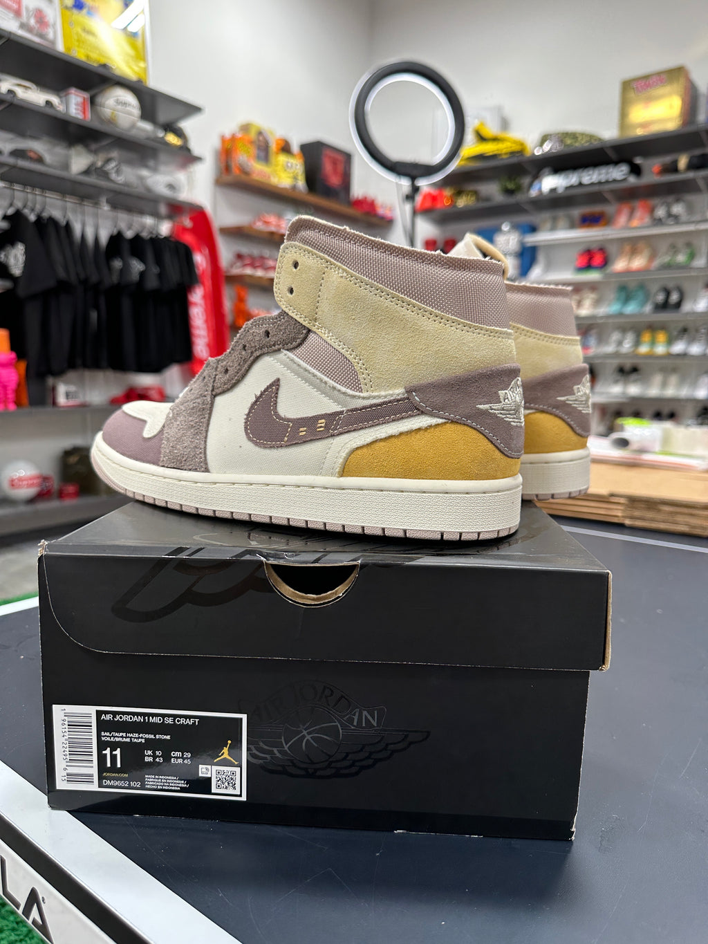 Jordan 1 Mid Craft Sz 11