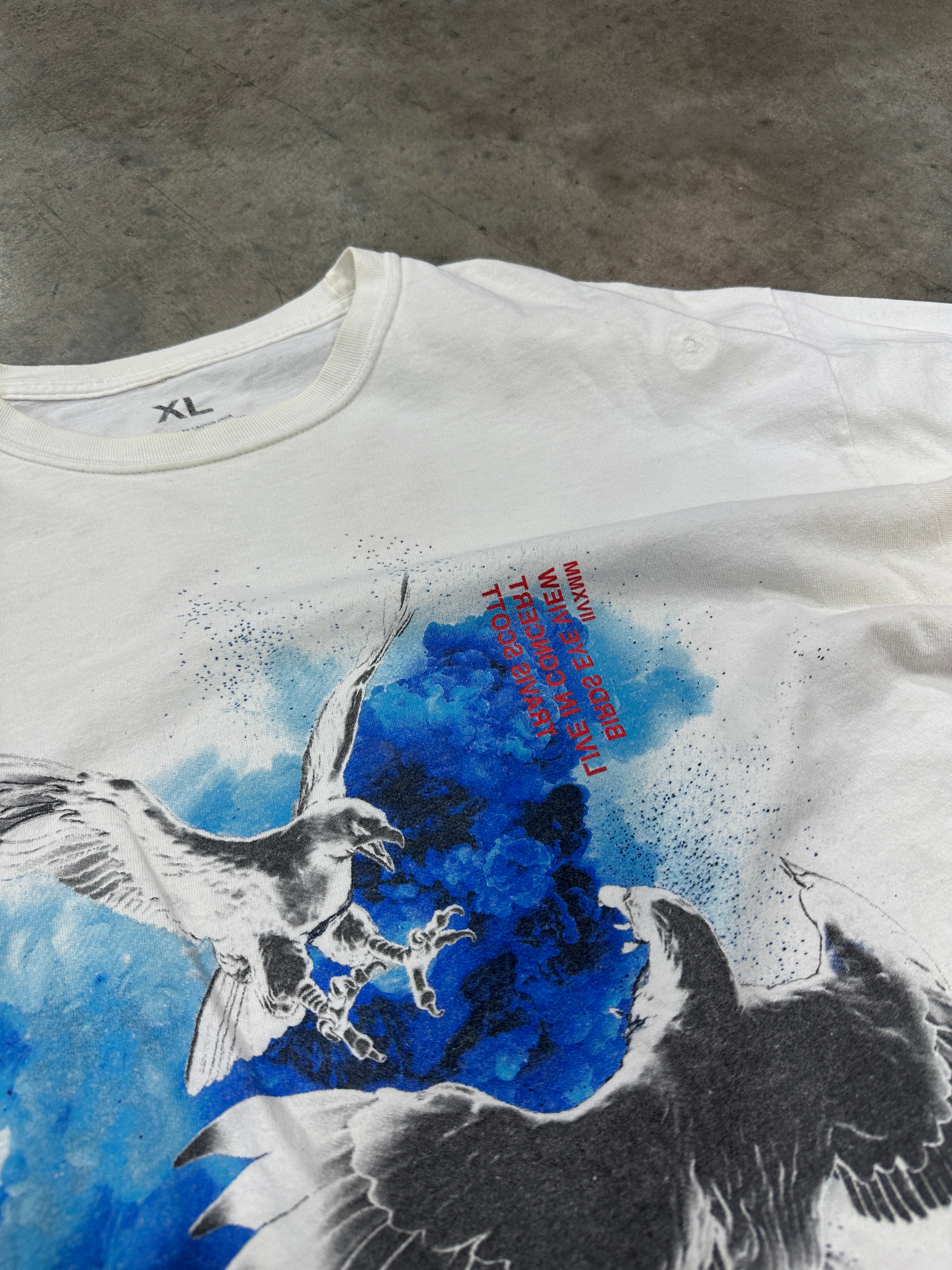 Travis Scott Bird’s Eye View tour long sleeve tee Sz XL