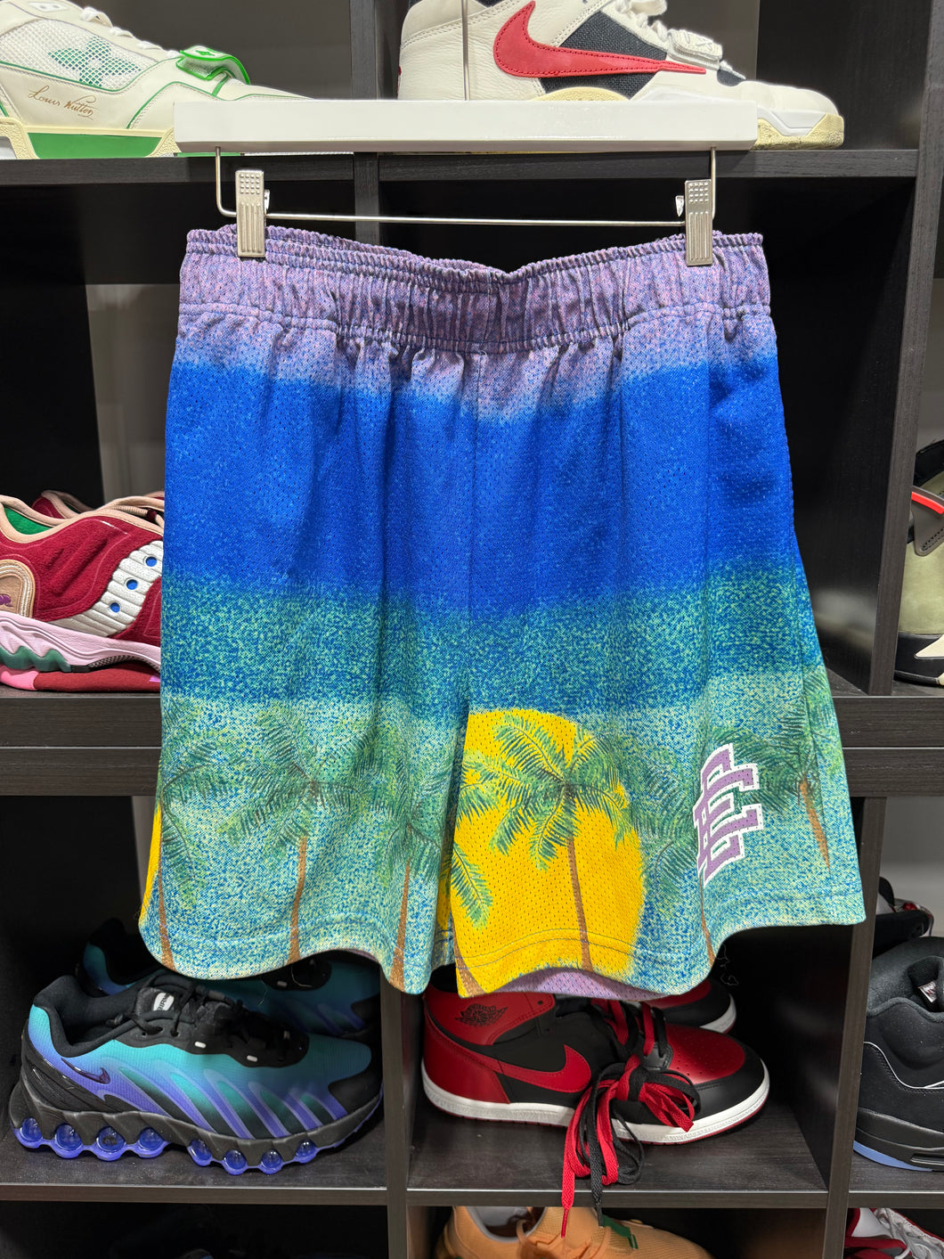 Eric Emanuel Shorts Palm Trees Sz XL
