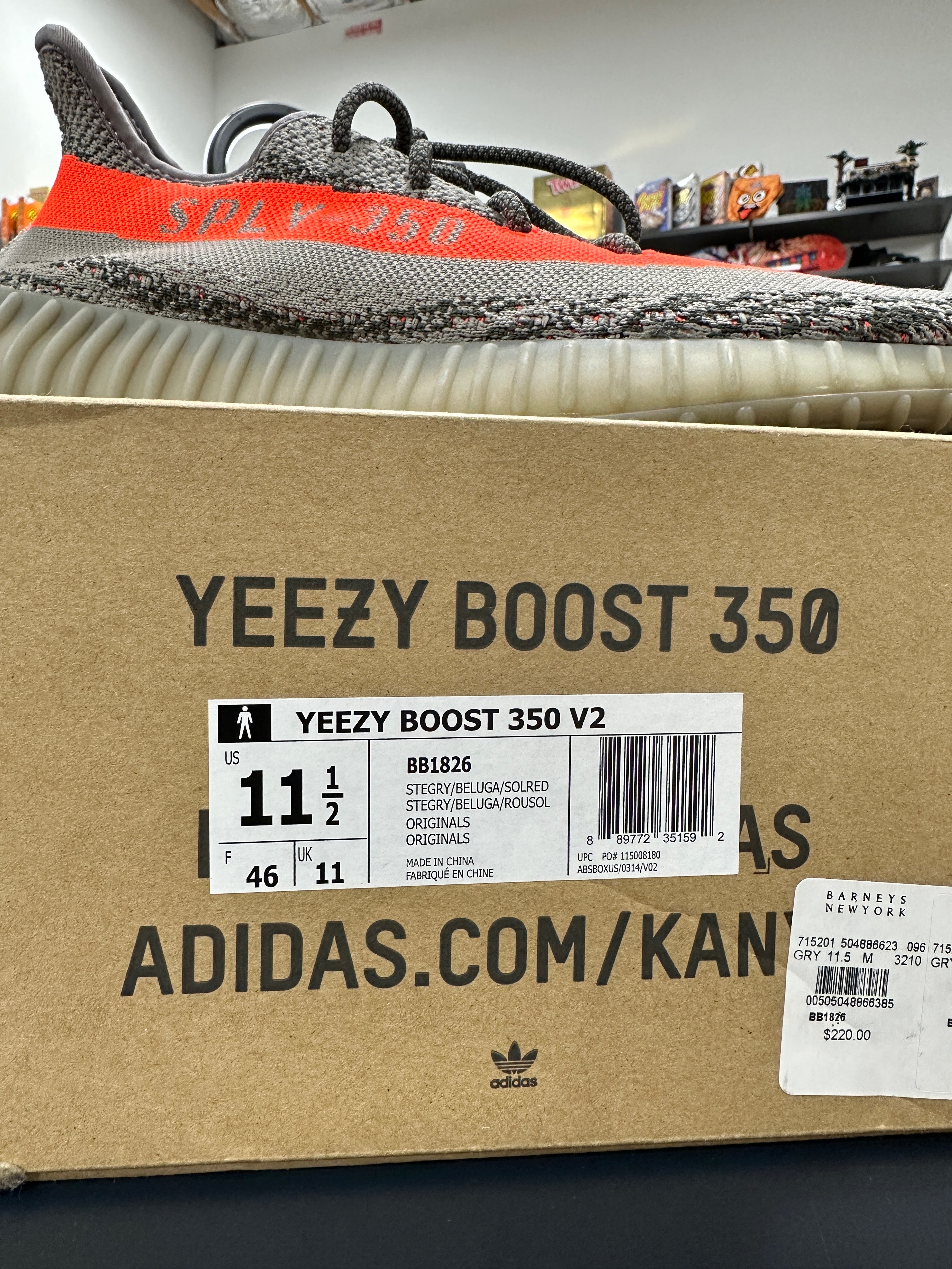 Yeezy 350 V2 Beluga Sz 11.5 (2016)