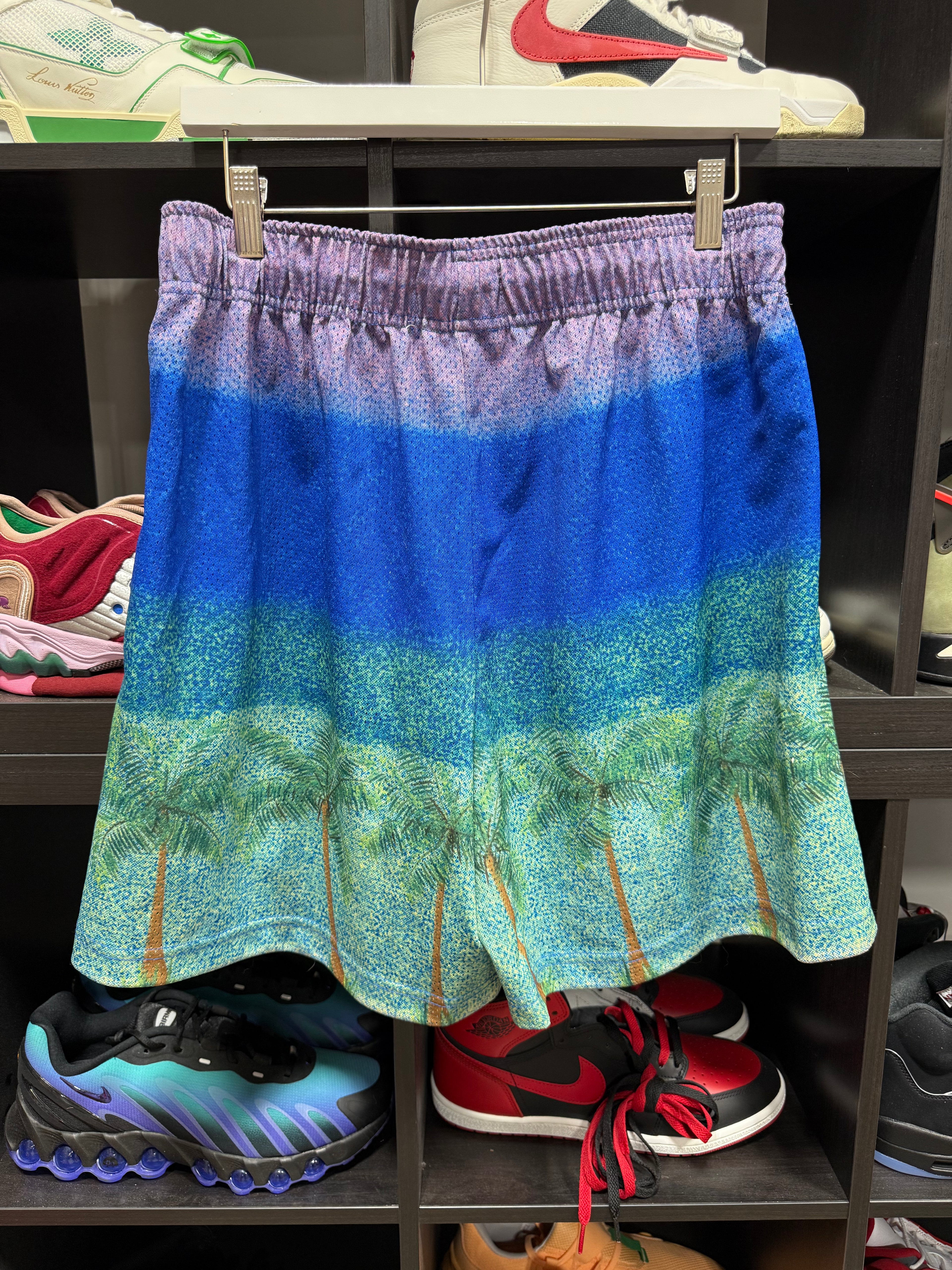 Eric Emanuel Shorts Palm Trees Sz XL