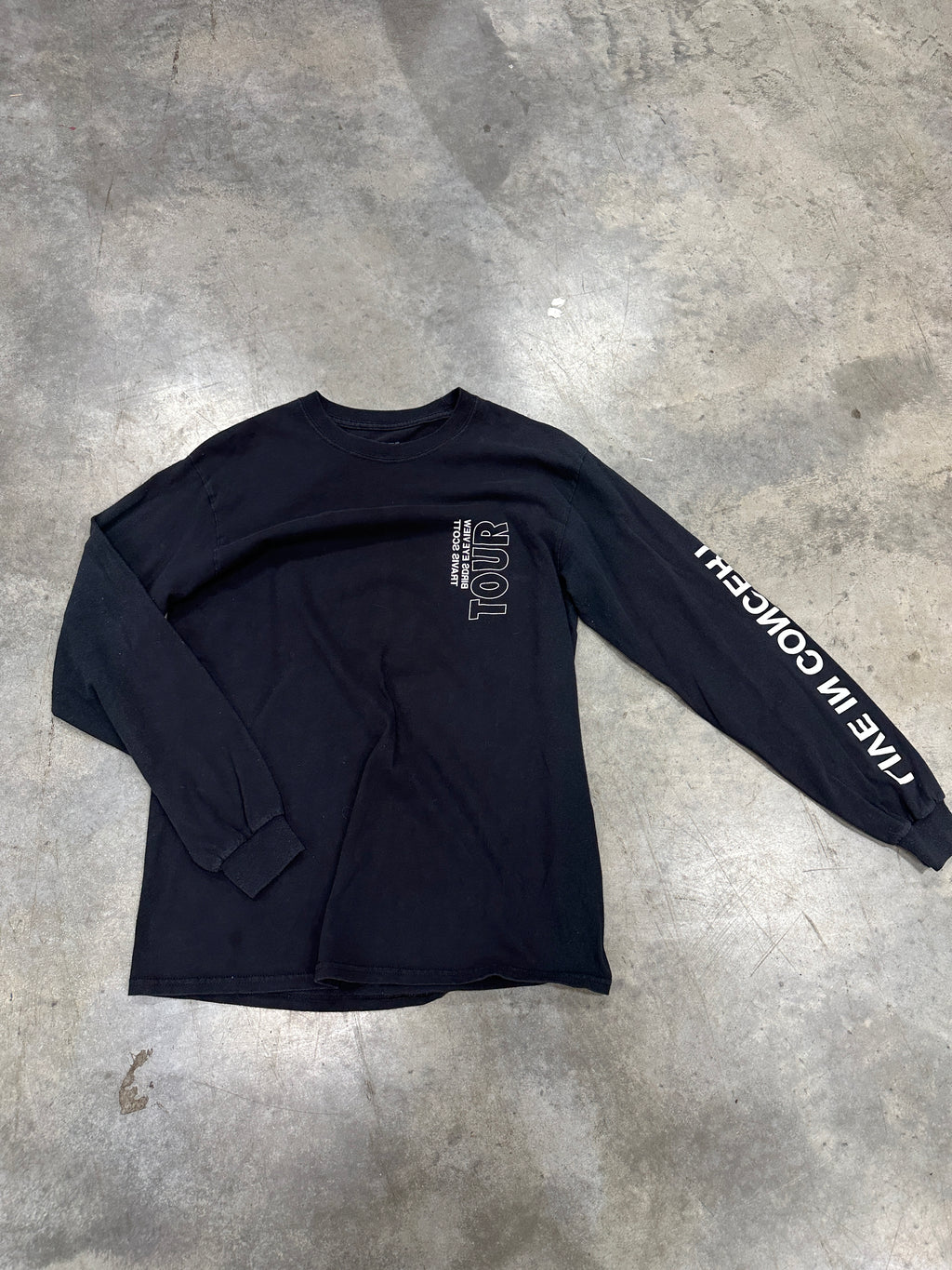 Birds Eye View Tour Coachella Black Long Sleeve Sz M
