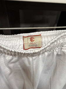Eric Emanuel Shorts White/Burgundy Sz XL