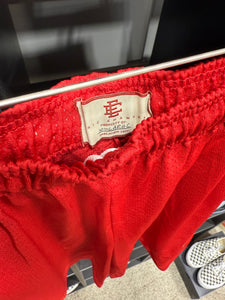 Eric Emanuel Shorts Red/Green Sz XL