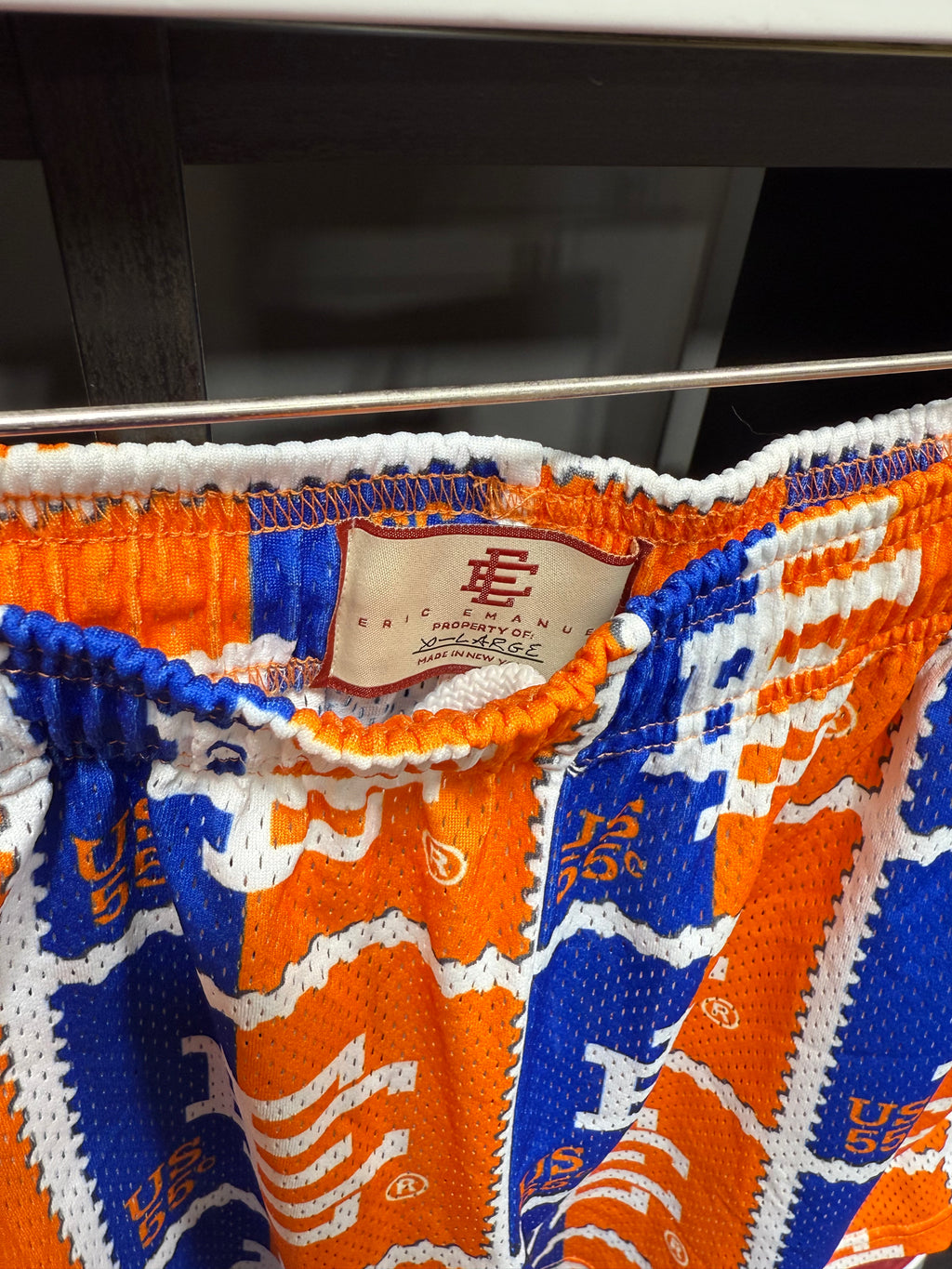 Eric Emanuel Shorts NY Mets Multi E Sz XL