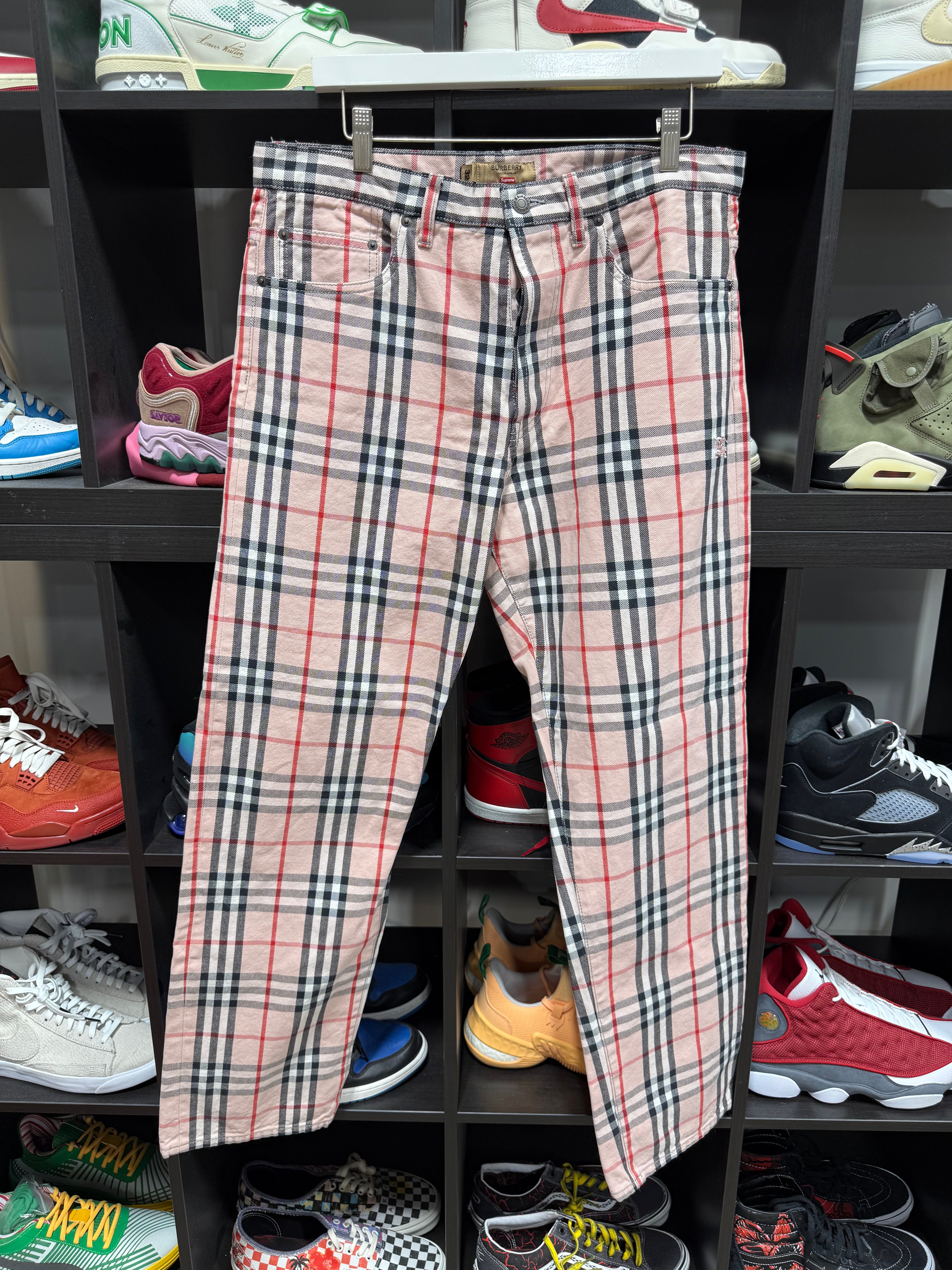 Burberry x Supreme Pants Sz 32
