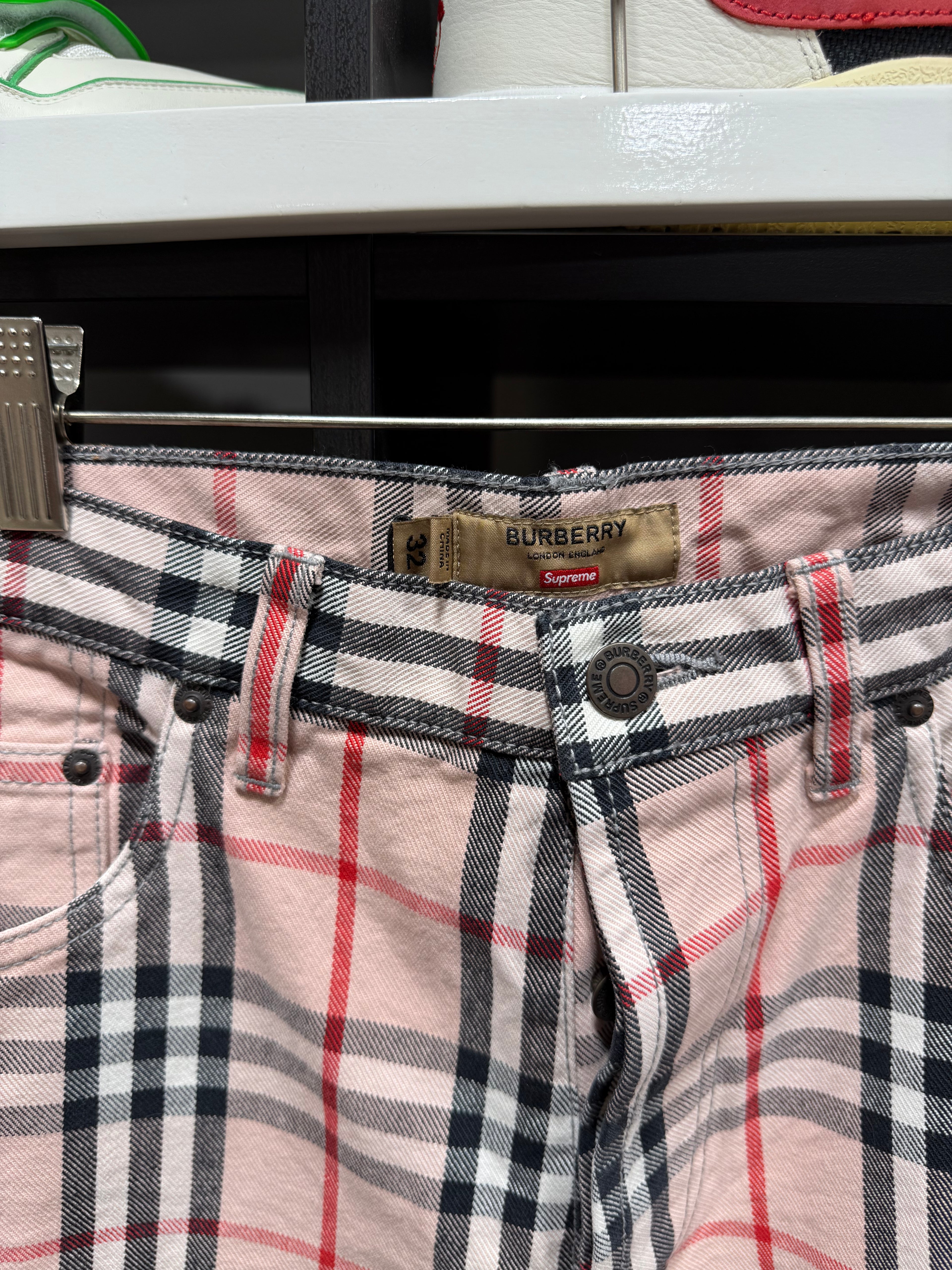 Burberry x Supreme Pants Sz 32