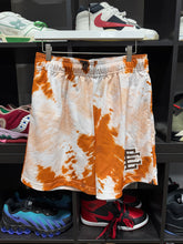 Load image into Gallery viewer, Eric Emanuel Shorts Orange Tie Die Sz XL
