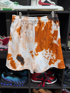 Eric Emanuel Shorts Orange Tie Die Sz XL