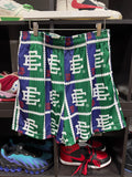 Eric Emanuel Shorts Navy/Green Multi E Sz XL