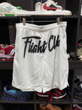 Flight Club Shorts White Sz L
