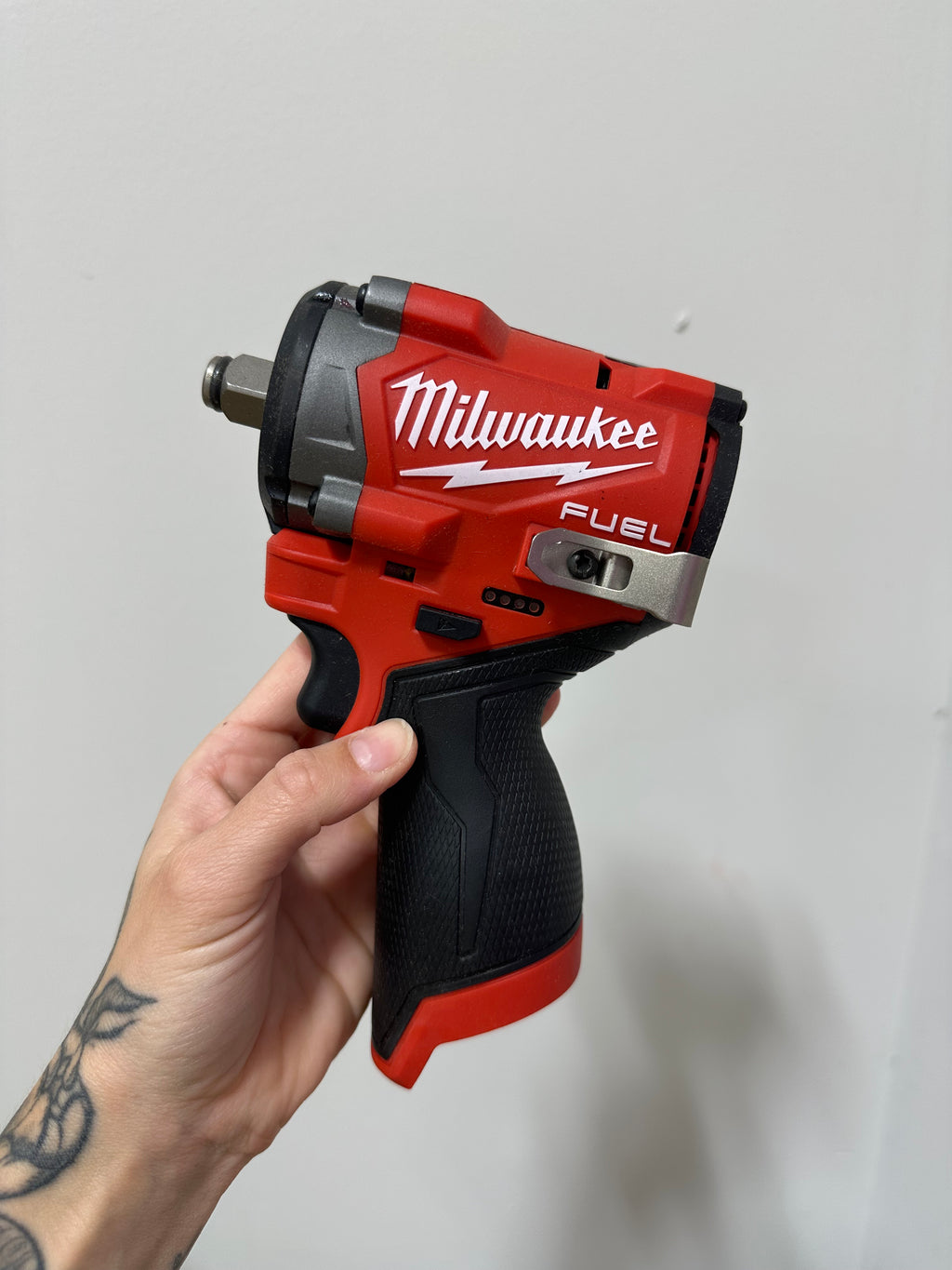 Milwaukee M12 FUEL 12V Lithium-Ion 1/2-inch Stubby Brushless Impact Wrench (Model 2563-20)