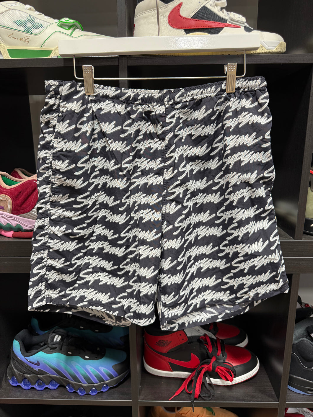 Supreme All Over Print Swim Trunks Sz M