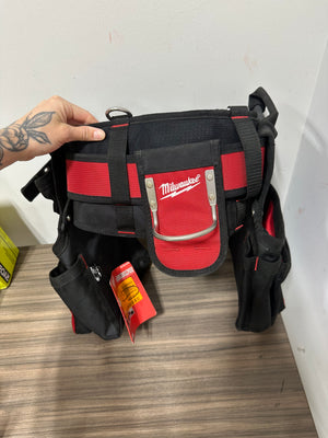 NEW Milwaukee Contractor Tool Belt (Model 48-22-8120) Missing Shoulder Strap