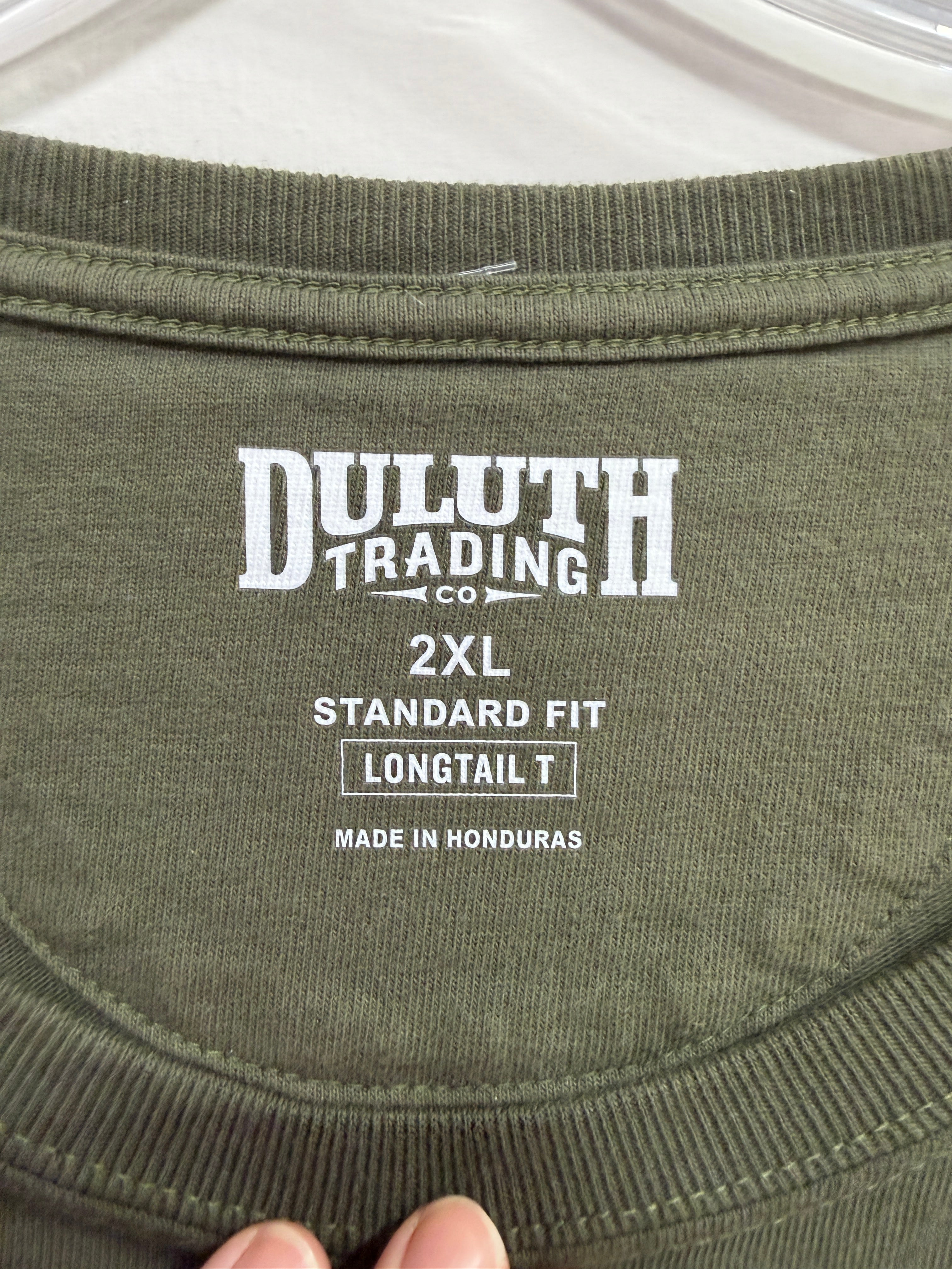 Duluth Trading Co. men's short-sleeve crewneck t-shirt sz 2XL
