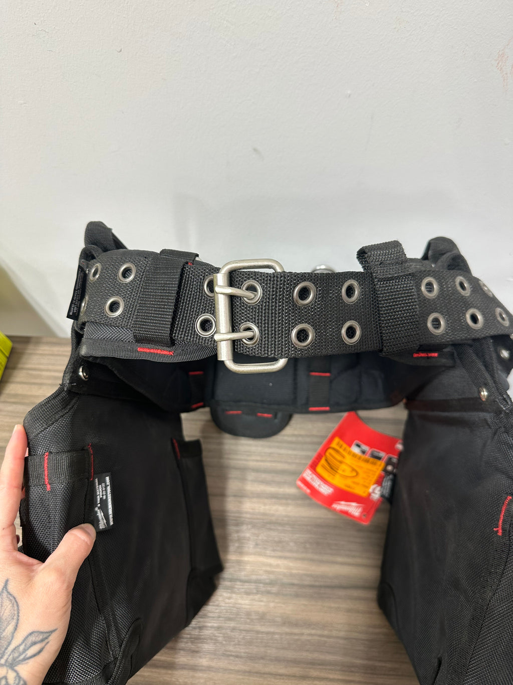 NEW Milwaukee Contractor Tool Belt (Model 48-22-8120) Missing Shoulder Strap