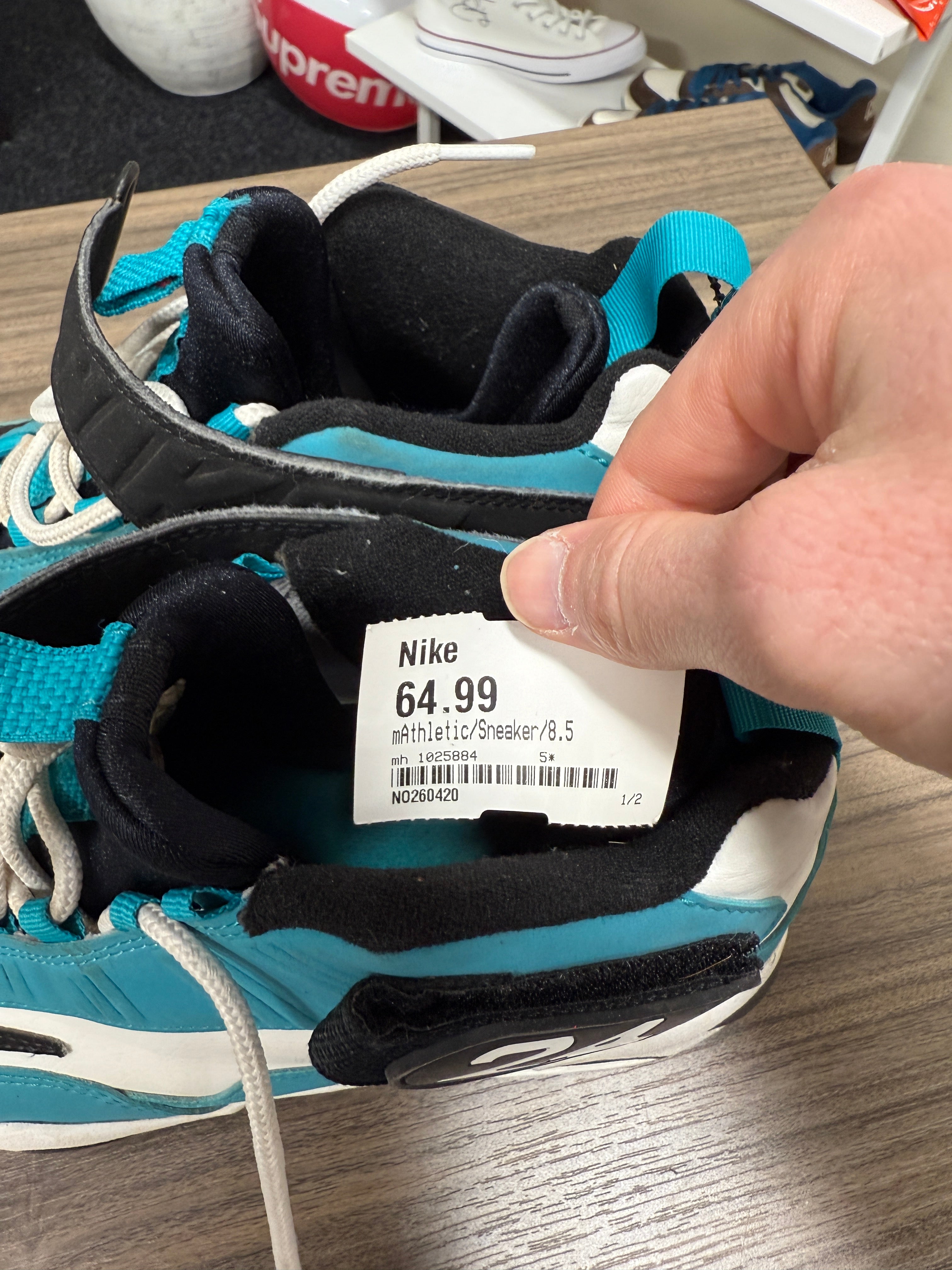 Air Griffey Max 1 'Aqua Size 8.5