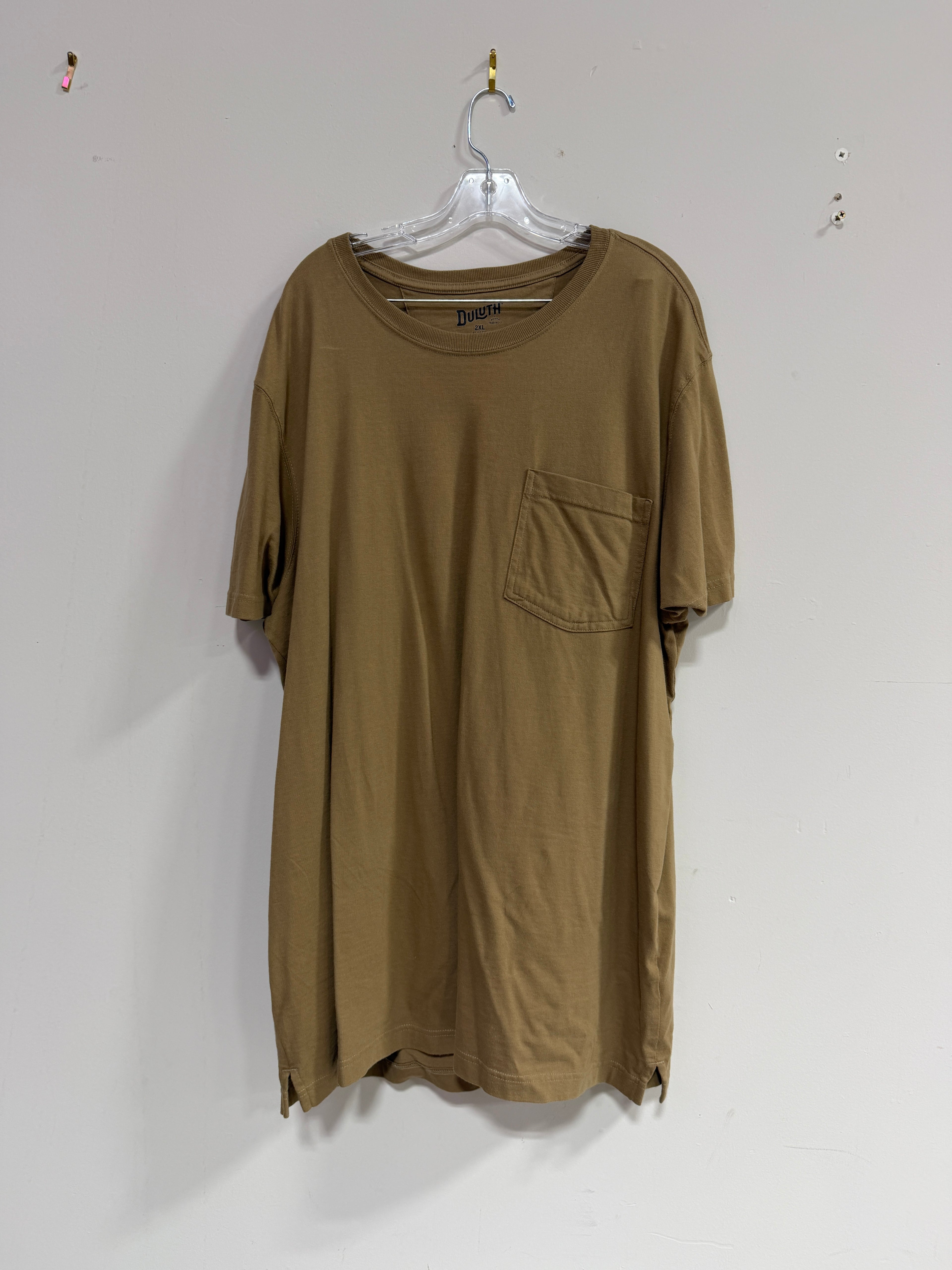Duluth Trading Co. short-sleeve pocket t-shirt Sz 2XL