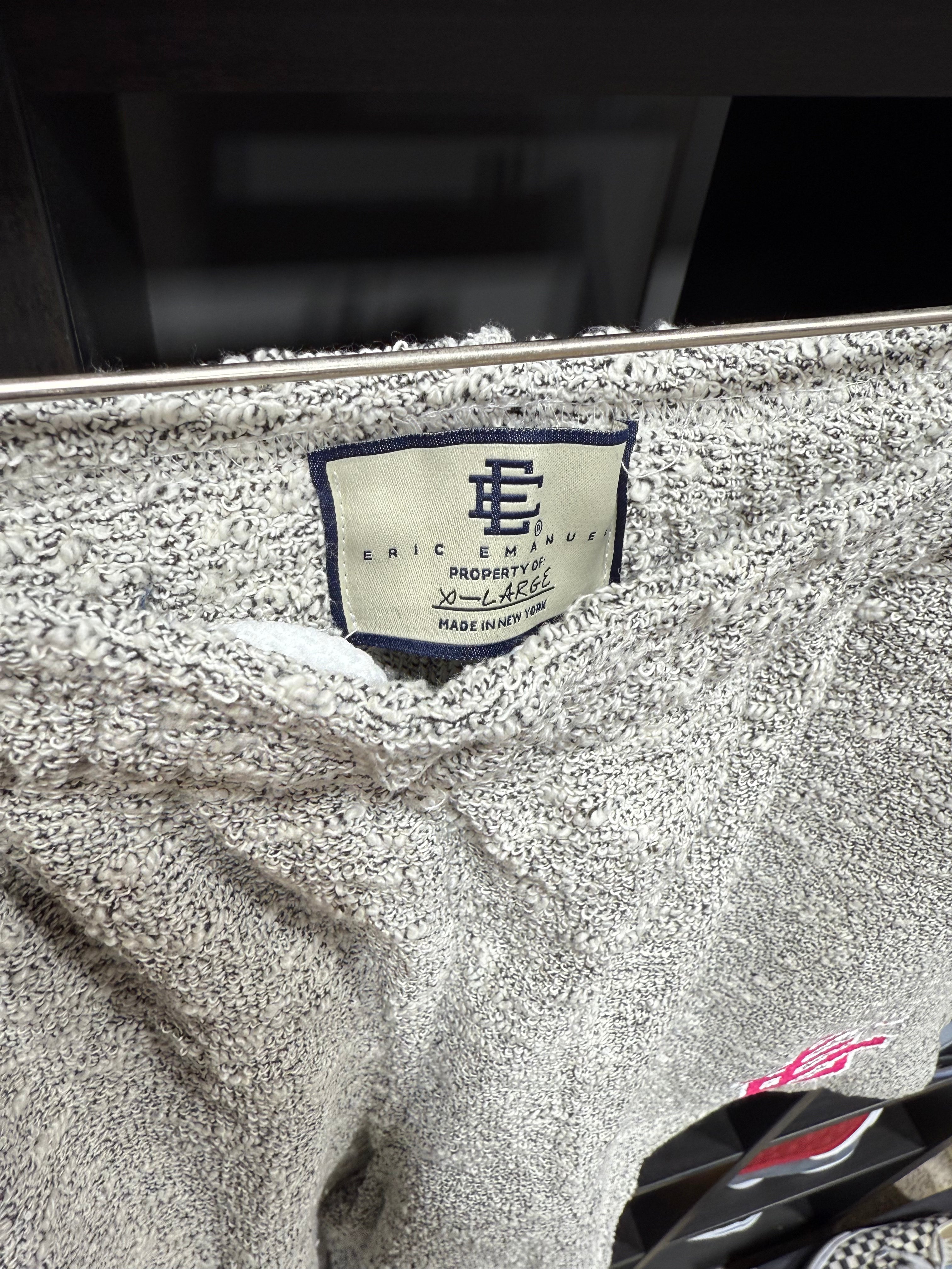 Eric Emanuel Shorts Fuzzy/White/Pink Sz XL