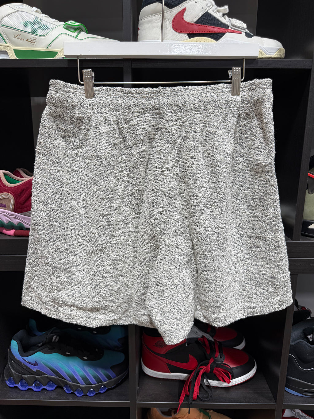 Eric Emanuel Shorts Fuzzy/White/Pink Sz XL