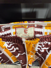 Load image into Gallery viewer, Eric Emanuel Shorts Yellow/Burgundy/Multi E Sz XL
