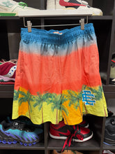 Load image into Gallery viewer, Eric Emanuel Shorts Palm Tree Sunset Sz XL
