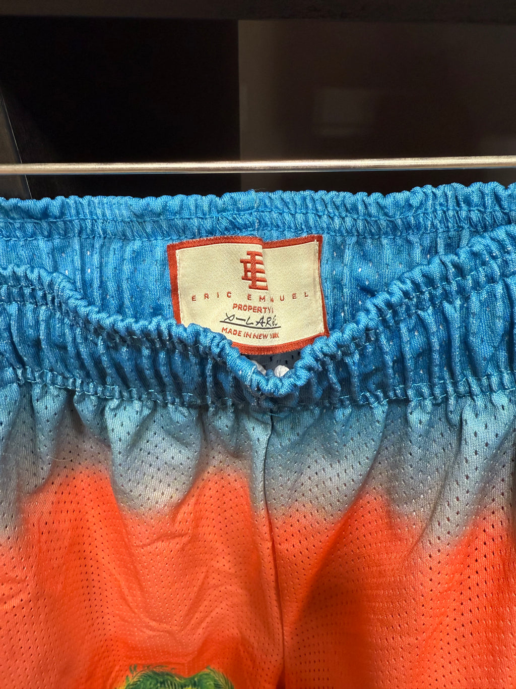Eric Emanuel Shorts Palm Tree Sunset Sz XL