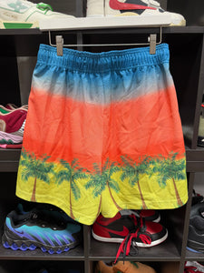 Eric Emanuel Shorts Palm Tree Sunset Sz XL