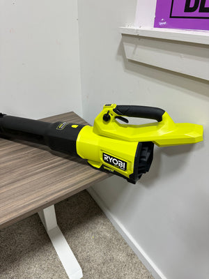 NO BATTERY RYOBI 40V HP Brushless WHISPER SERIES Cordless Jet Fan Leaf Blower Kit (READ - Battery For Parts)