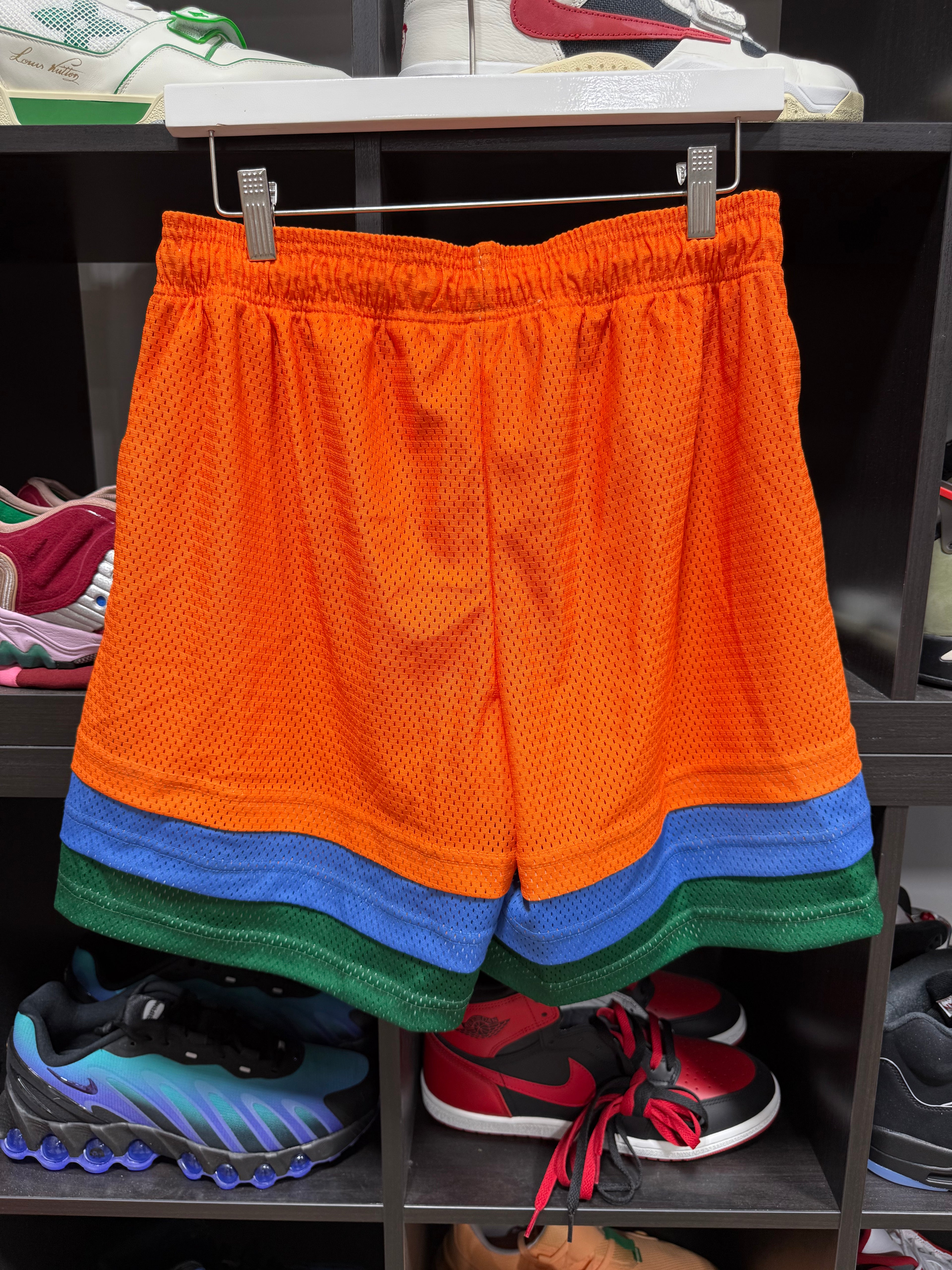 Br-Stol Stud-o Shorts Orange/Multi Sz L