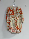 Zara short-sleeve floral resort shirt Sz XL