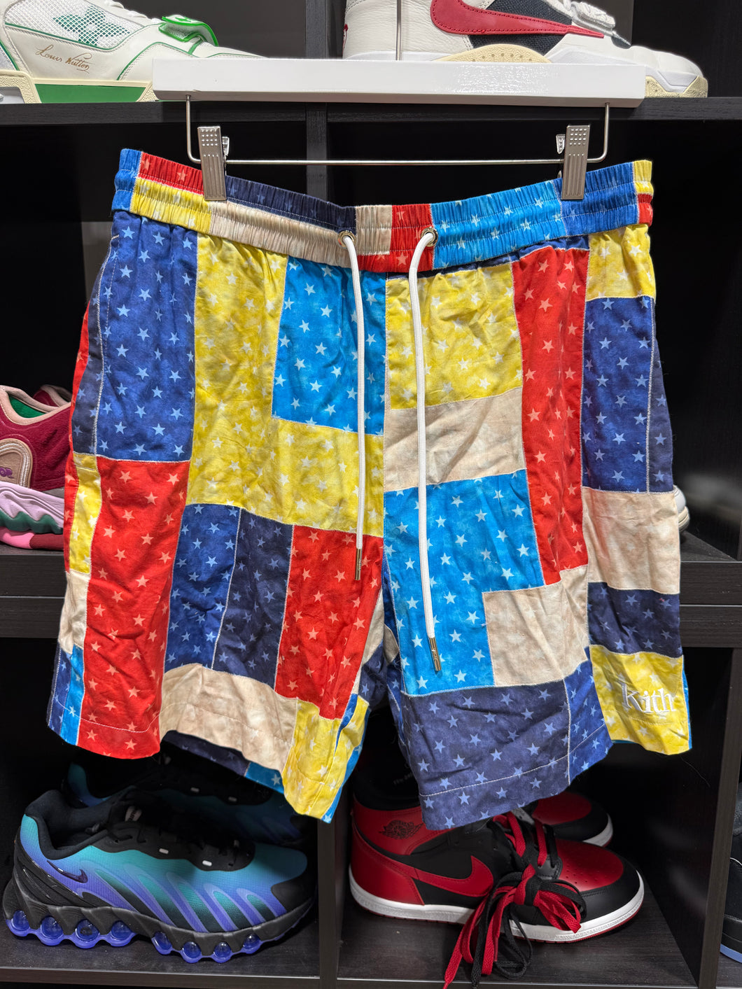 Kith Swim Trunks Patchwork Sz L