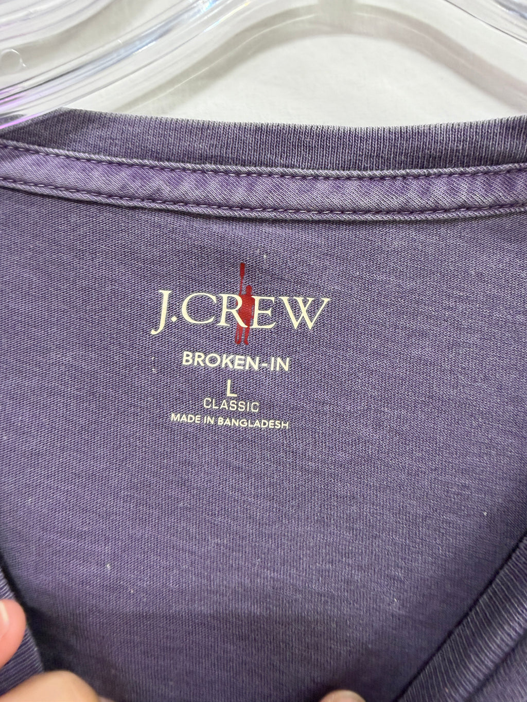 J.Crew crewneck t-shirt men's sz L