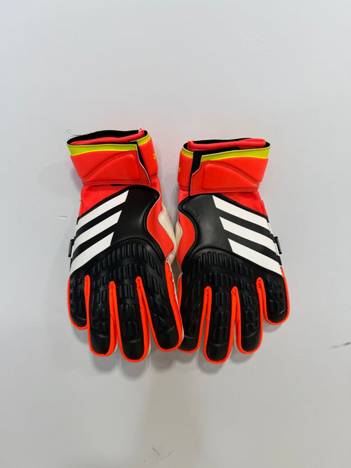 Adidas Predator Goalkeeper Gloves Match Fingersave Sz 10