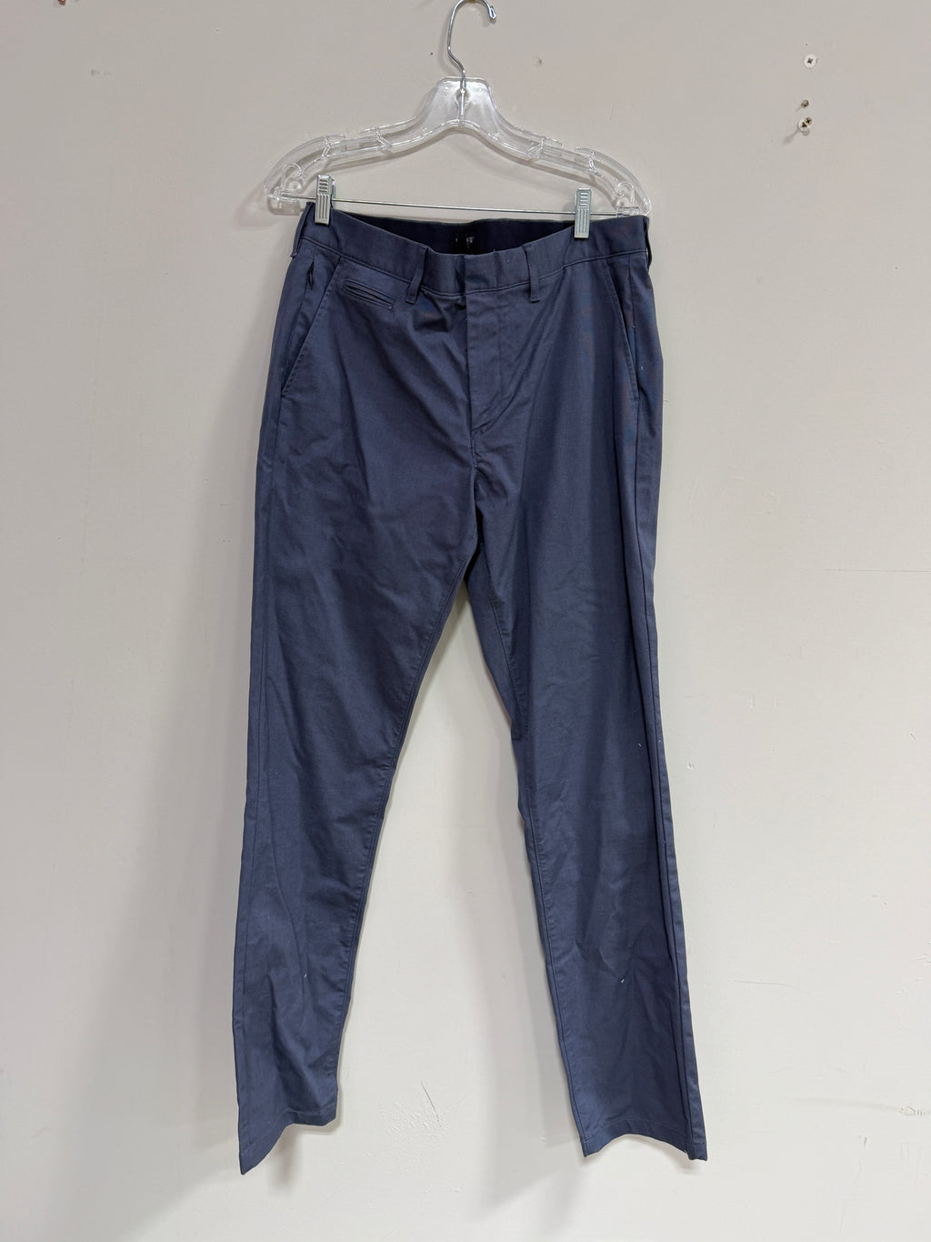 J. Crew blue cotton-blend slim-fit chino trousers men's sz W32/L34