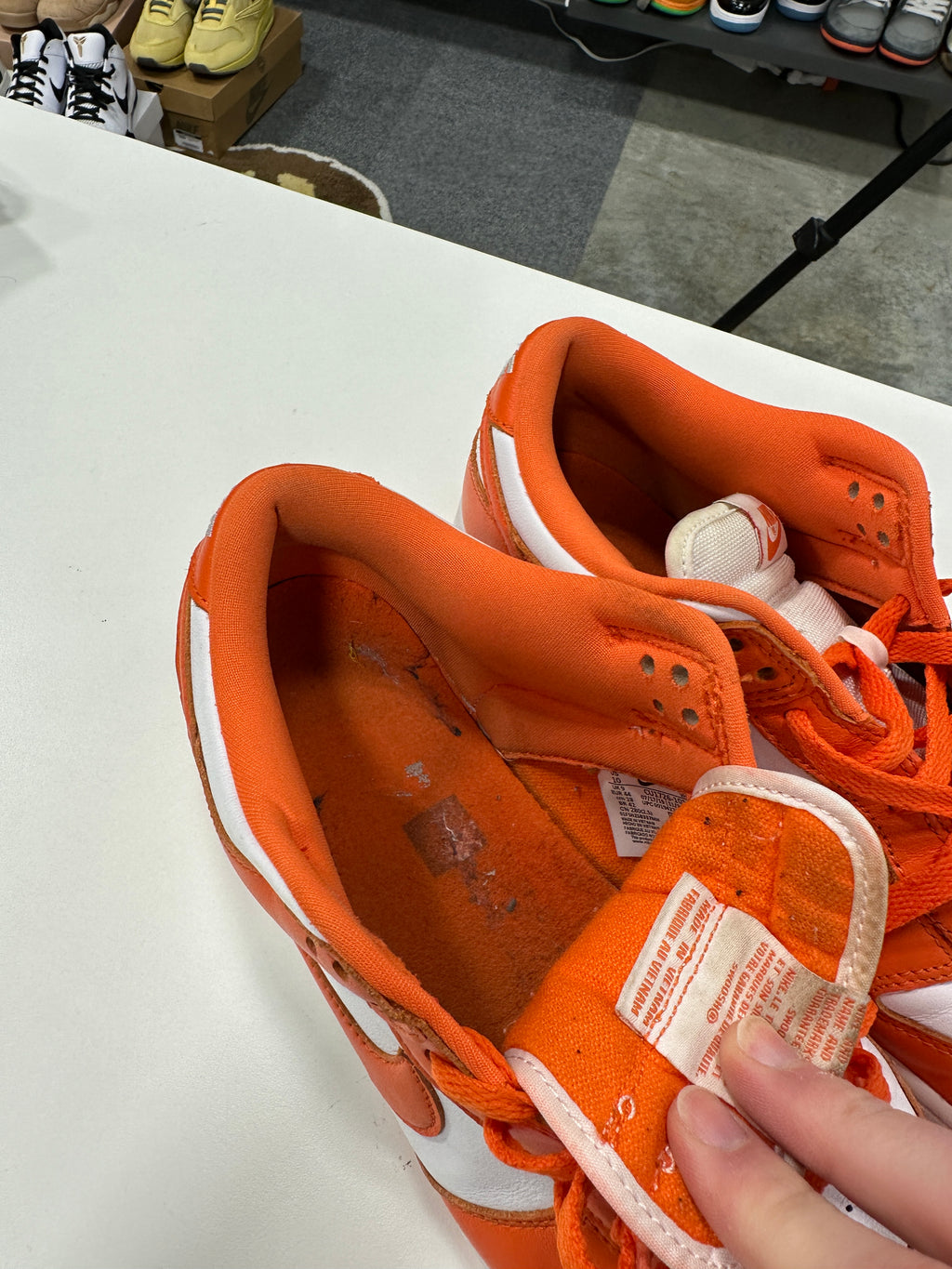Nike Dunk Low Syracuse Size 10 (NO BOX)