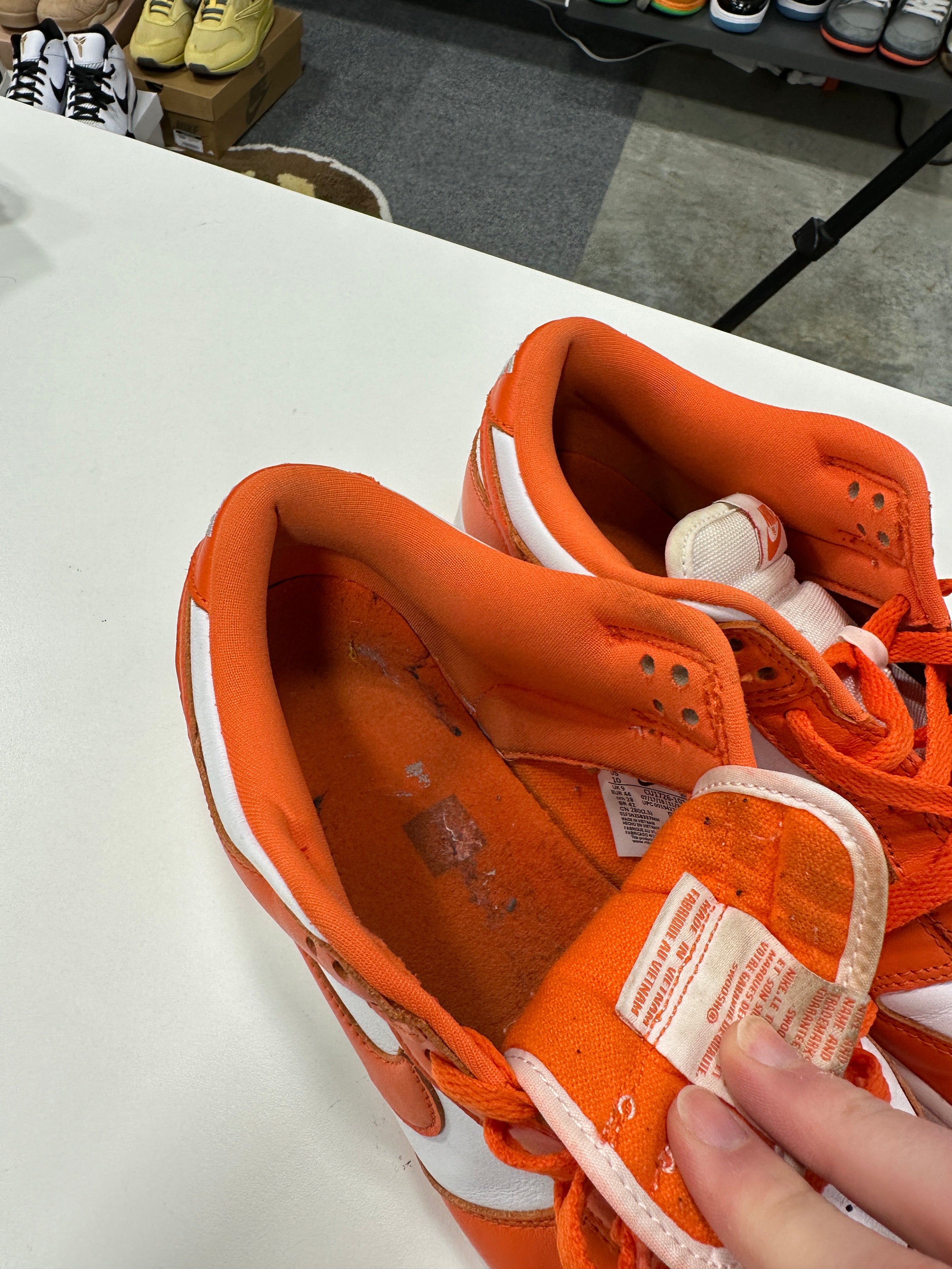 Nike Dunk Low Syracuse Size 10 (NO BOX)