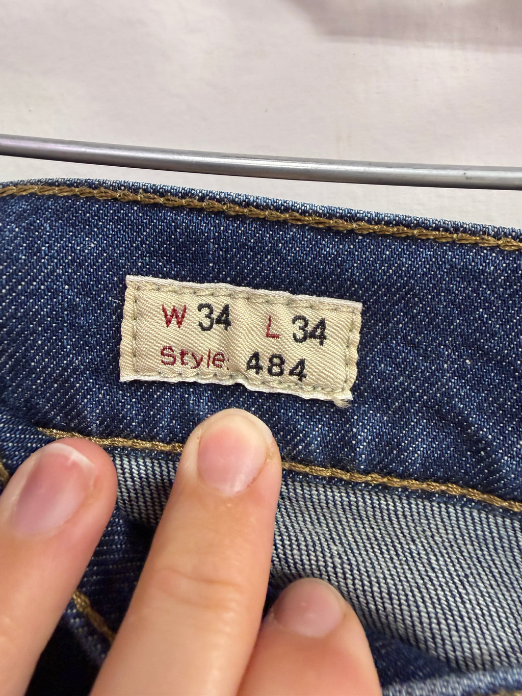 J.Crew slim-fit stretch denim jeans men's sz W 34/L 34