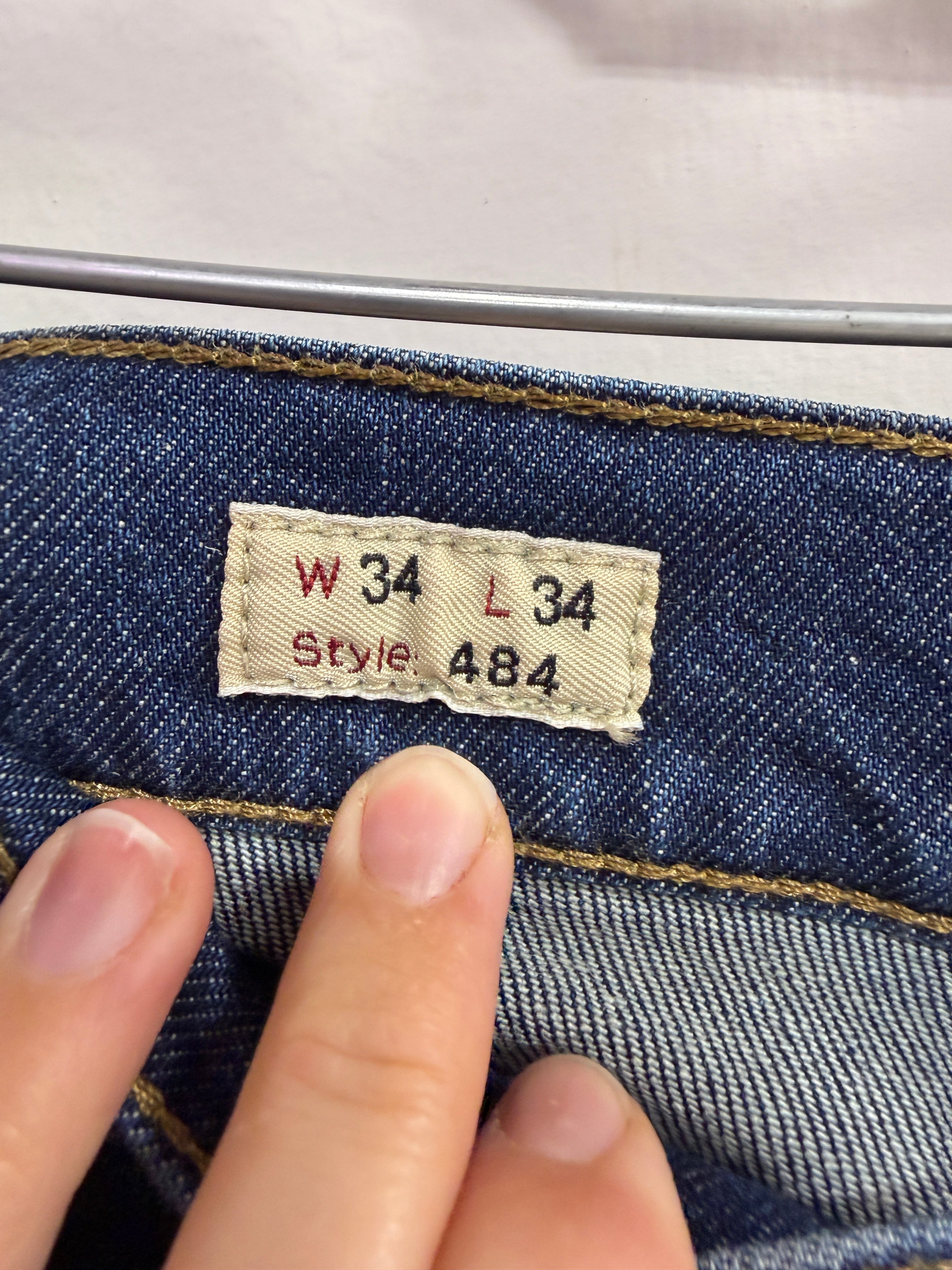 J.Crew slim-fit stretch denim jeans men's sz W 34/L 34