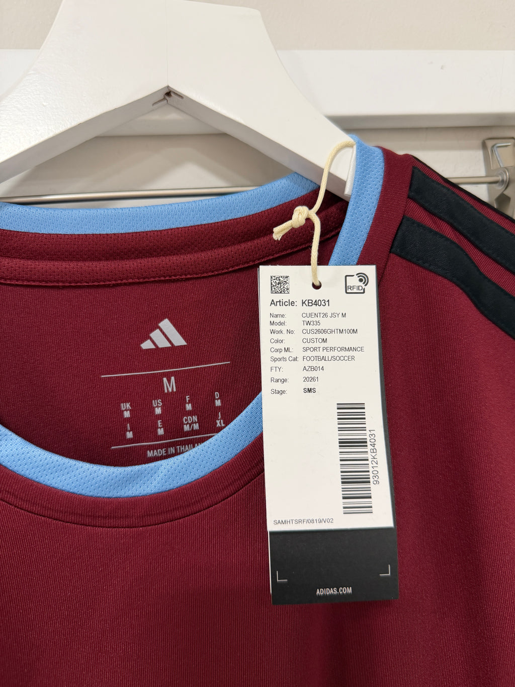 Adidas Cuent26 Kersey Mens Size M