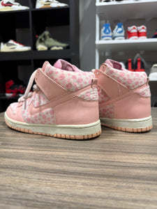 Nike Dunk High Pink Polka Dot Sz 5y No Box