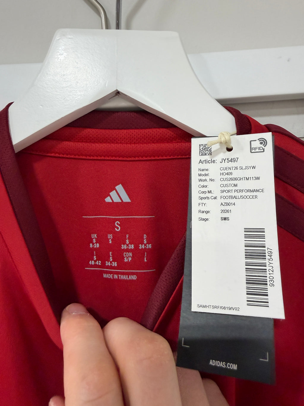 Adidas Cuent26 Sleeveless Jersey Mens Sz S